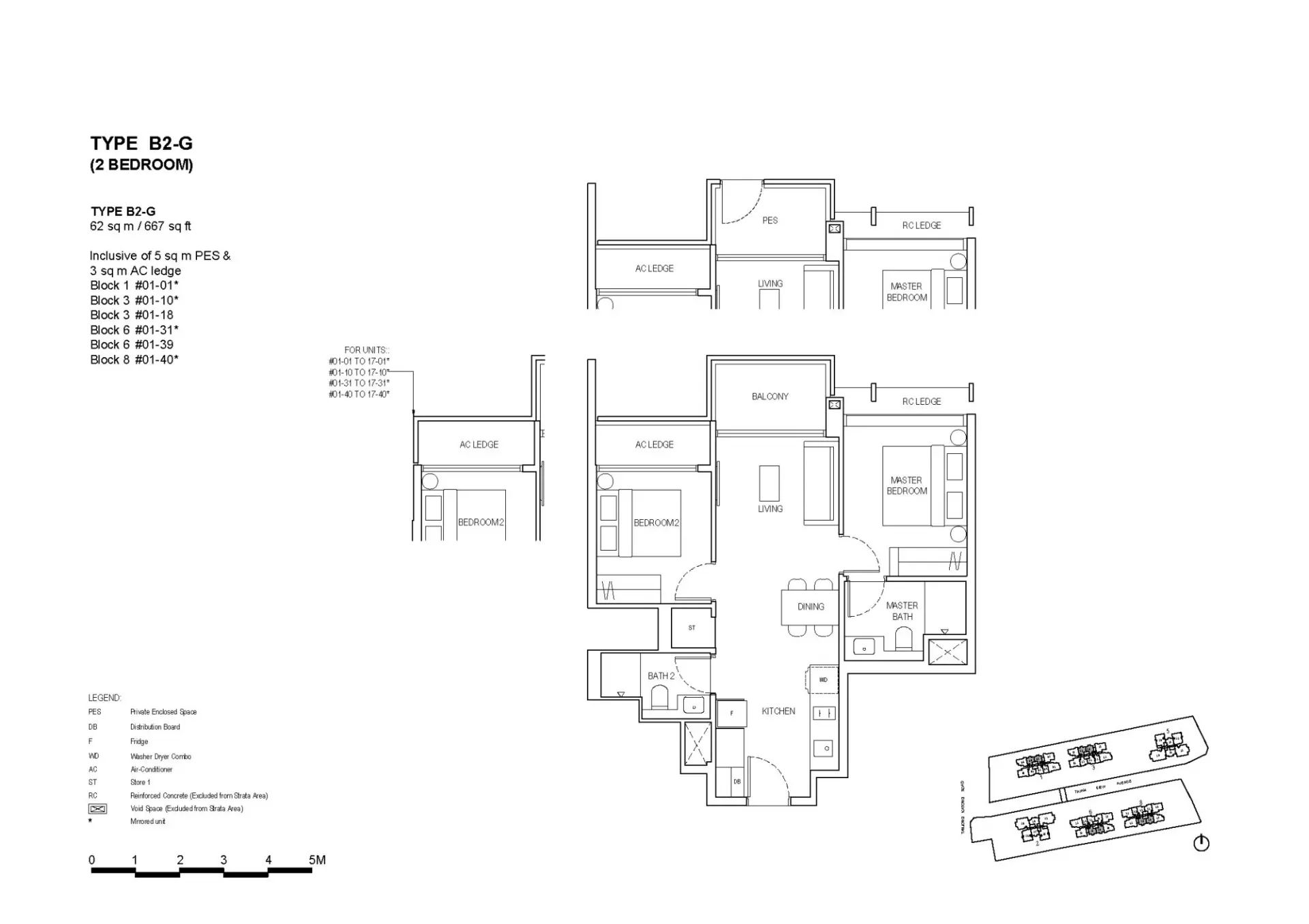 The Continuum floorplan